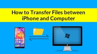 How to transfer files between iPhone and computerPC [upl. by Nage324]