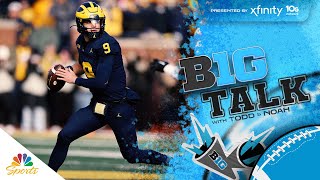 Michigan vs Iowa Big Ten Championship preview  Big Ten Talk  NBC Sports [upl. by Isus]