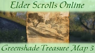 Greenshade Treasure Map 3 iii Elder Scrolls Online ESO [upl. by Benis508]