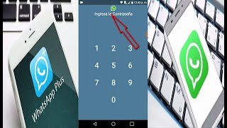 COMO PONER UNA CONTRASEÑA A TU WHATSAPP PLUS 2022 [upl. by Asilav]