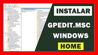 Cómo activar GPEDITMSC en Windows 10  11 2024 [upl. by Sass]