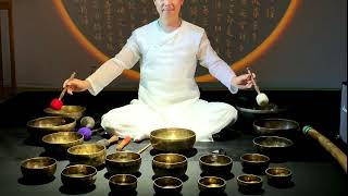 Tranquil Sleep Tibetan Bowls Meditationsingingbowlmeditationmusicsoundbathssleep [upl. by Ardnek]