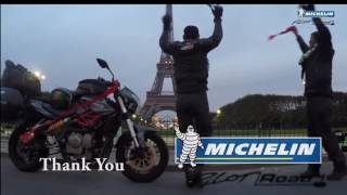 Riding from Bandung to Paris Michelin Pilot Road 4 [upl. by Eciram649]