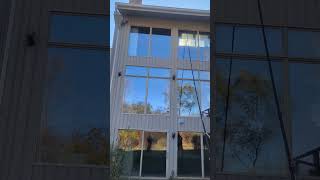 Tall Residential Windows Require Modern Solutions fypシ゚viral fyp foryou windowcleaninglife [upl. by Egroj461]