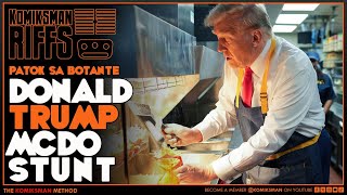 Donald Trump Patok ang McDonalds STUNT sa Botante Takes Lead in the POLLS [upl. by Aruasi]