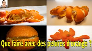 Dès aujourdhui ne jetez pas la pelure dorange à la poubelle  Voici pourquoi [upl. by Anelrahs]