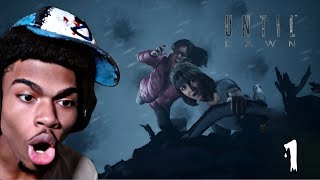 FINALLY PLAYING UNTIL DAWN AND ITS INSANE  Until Dawn Remake Episode 1 [upl. by Lyris]