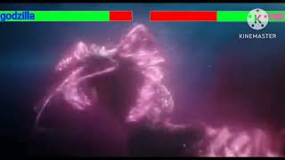 godzilla vs tiamat healthbars [upl. by Rodd]