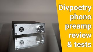 Divpoeltry Phono Preamp review and tests [upl. by Eire]