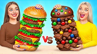 Défi Chocolat vs Réalité Nourriture  Astuces de Cuisine Amusantes par Choco DO [upl. by Stevie289]