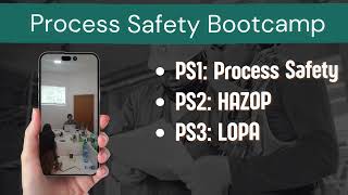 🔊 Velocis Solutions sizi tam praktiki Process Safety Bootcampa dəvət edir [upl. by Polik]