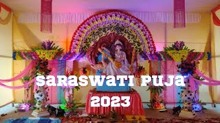 Saraswati puja celebration in Chaibasa engineering college🌸🙏 [upl. by Nyra]