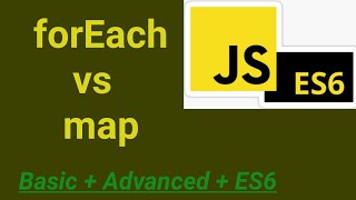 forEach vs map  43  JavaScript Hindi [upl. by Weinreb]