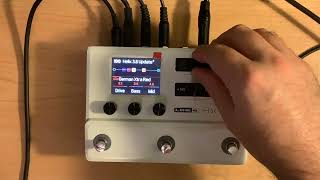 Helix 380 Update is here Line 6 HX Stomp first look [upl. by Nosirrah]