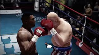 PRIME MIKE TYSON VS BUTTERBEAN FIGHT NIGHT CHAMPION🔥🔥 [upl. by Adivad]