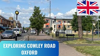 🇬🇧EXPLORING COWLEY ROAD  OXFORD [upl. by Teddy]