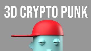 How to Create 3D Crypto Punk NFT collection  Blender tutorial [upl. by Edniya]