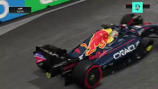 Formula1 2022  Highlights Red Bull fighting for the podium round222 Saudi Arabi Grand prix [upl. by Henig]