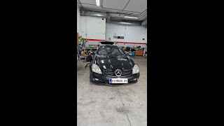 reparación de techo descapotable Mercedes SLK en Canarias por Electrocar Las Palmas TLF 651989626 [upl. by Richlad]