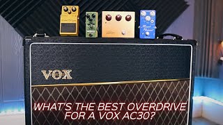 Vox AC30 Overdrive Shootout [upl. by Kathryn]