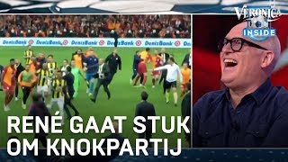 René moet lachen om knokpartij na Turkse topper  VERONICA INSIDE [upl. by Sapienza]