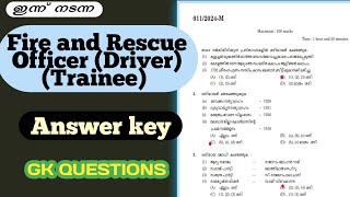 Fire and Rescue Officer Driver Trainee  ANSWER and Explanation  Question Code 0112024 [upl. by Euqinotna830]