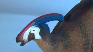 The Collecta Deluxe Parasaurolophus Dinosaur Model Reviewed [upl. by Sikata]