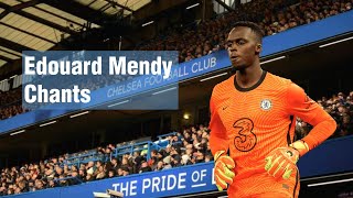 Chelsea fans singing Edou Mendy Chant for his awesome performance [upl. by Aillicec585]