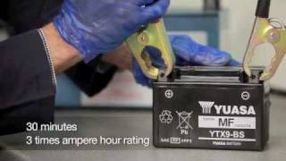 Yuasa Battery Basics  Battery Charging [upl. by Eelyac]