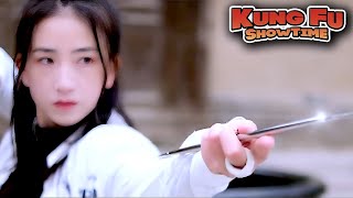 Emei Piercers Training  Spinning Kung Fu Hand Spears Emei Ci kungfu [upl. by Egroeg]