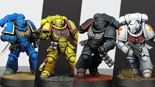 Ultimate Guide To Speed Painting Space Marines [upl. by Ldnek710]