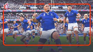 Samoa lay down challenge to England  Siva Tau  Rugby World Cup 2023 [upl. by Hoes]