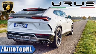 LAMBORGHINI URUS  PURE SOUND  EXHAUST REVS ONBOARD amp FLYBY by AutoTopNL [upl. by Polky802]