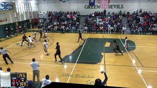 Plaquemine High vs White Castle High School Boys Varsity Basketball [upl. by Errised]