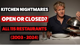 Every Kitchen Nightmares Restaurant Who Survived Complete 2024 Update [upl. by Yruj776]