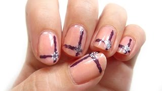 Nageldesign Anleitung für Anfänger Nageldesign mit Nagellack selbst machen  seni Nageldesign [upl. by Yekcaj]