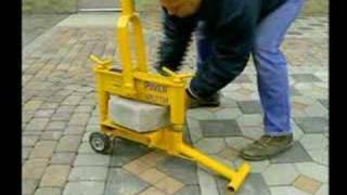 Paver Splitter  PAVE TECH  Hardscape Outfitter [upl. by Airlee]