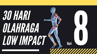 GGL Olahraga Low Impact Day 8  Workout untuk Mengecilkan Paha Tanpa Alat [upl. by Naitsabes851]