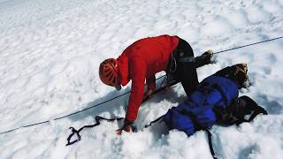 Demonstrating Full Crevasse Rescue [upl. by Eleon]