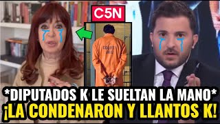 LLANTOS DESCONSOLADOS K TRAS LA CONDENA DE CRISTINA [upl. by Evangeline986]