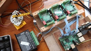 Microstepping steppers and driving steppers with Raspberry Pi [upl. by Jenilee]