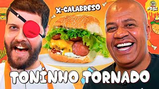 TONINHO TORNADO ALÉM DO CALABRESO  Rango Brabo 82 [upl. by Cynthea]