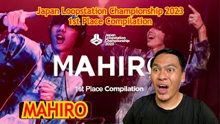 MAHIRO 🇯🇵  1st Place Compilation  Japan Loopstation Championship 2023  Reaction [upl. by Campney]