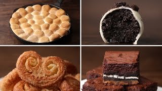 4 Easy 3Ingredient Desserts [upl. by Noit]