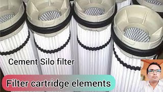 filter cortage element silo। cement silo filter। cement tank filter। batching plant silo filter [upl. by Serle738]