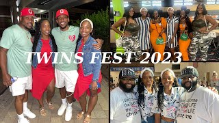 The LARGEST Twin Gathering in the WorldTWINS FEST 2023VLOG [upl. by Holcomb]