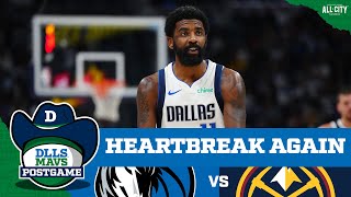 Kyrie Irving’s spectacular performance not enough to lead Mavericks past the Nuggets  MAVS POSTGAME [upl. by Aianat244]