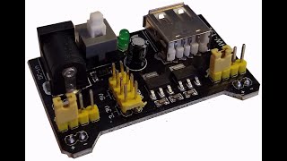 Using an MB102 Breadboard Power Supply Module [upl. by Esnofla423]