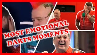 The Most Emotional Darts Moments Ever [upl. by Naillimxam649]