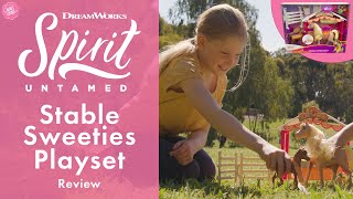 Spirit Untamed Stable Sweeties Playset Review [upl. by Reahard]